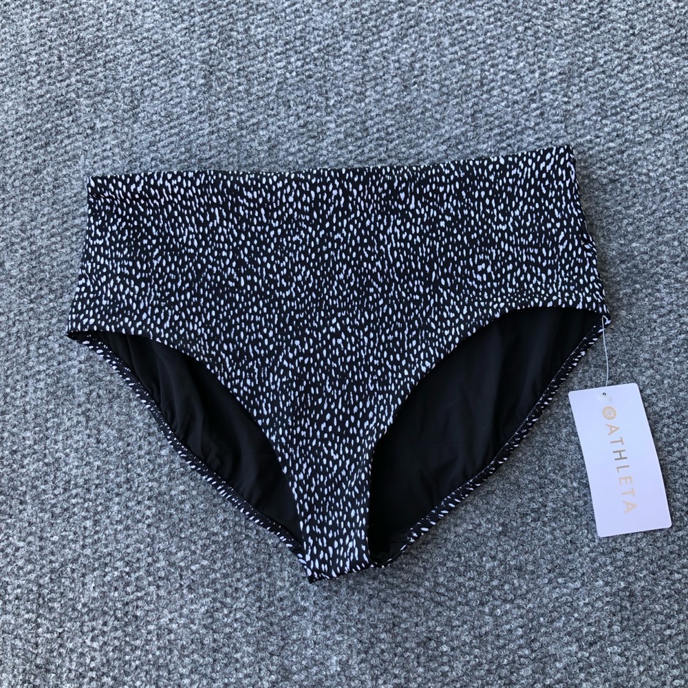 Athleta high waist swim bottom size XL